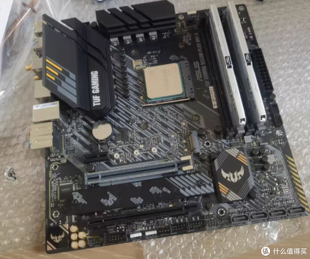 华硕（ASUS）TUF GAMING B550M-PLUS WIFI II 重炮手主板支持CPU 5600X/5600G（AMD B550/socket AM4）