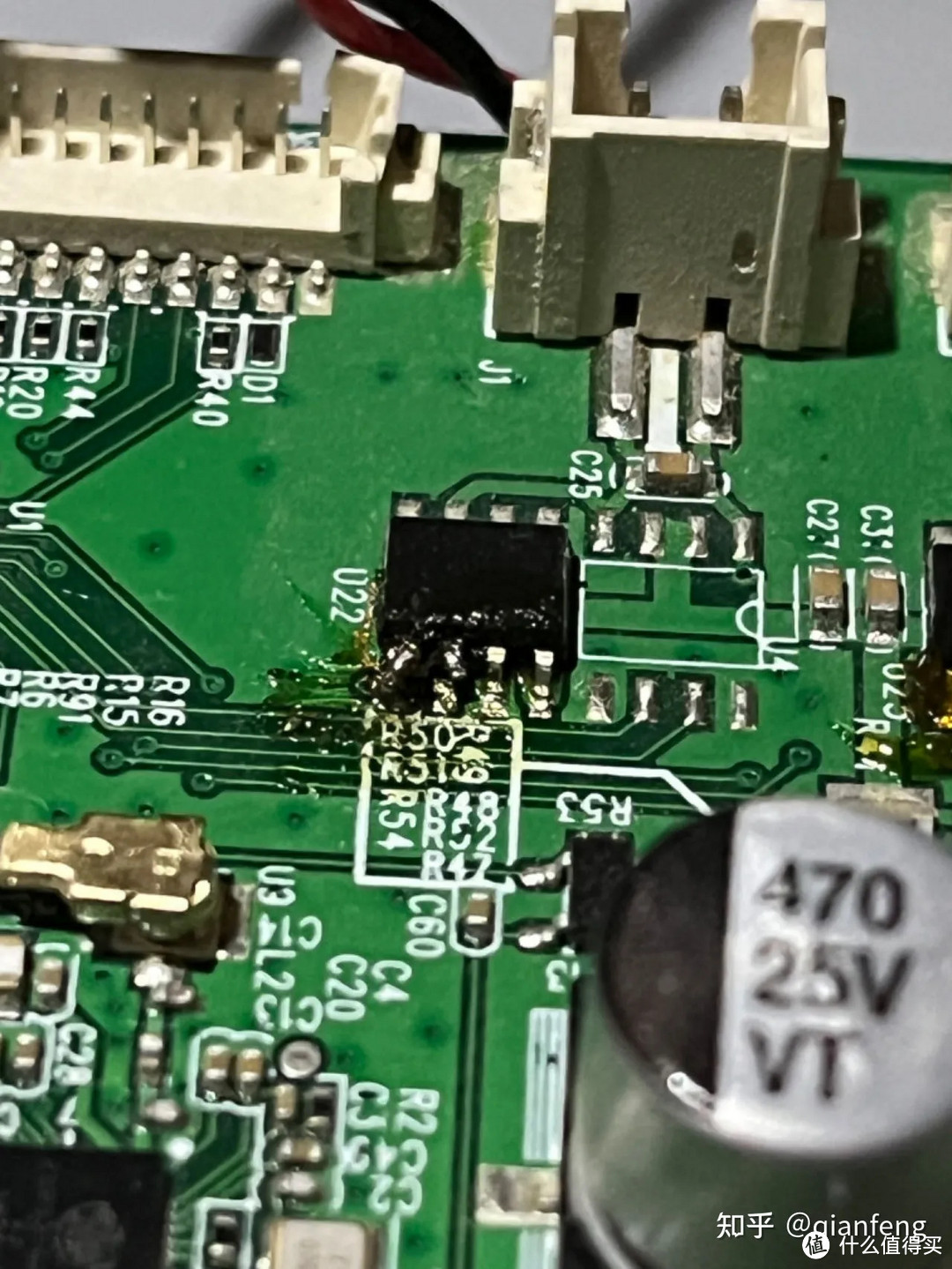 把电机驱动芯片的 BI FI1,2脚从控制板上断开