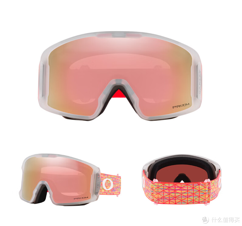 🎿滑雪季必备！欧克利LINE MINER玫瑰金雪镜，让你成为雪场焦点🔥
