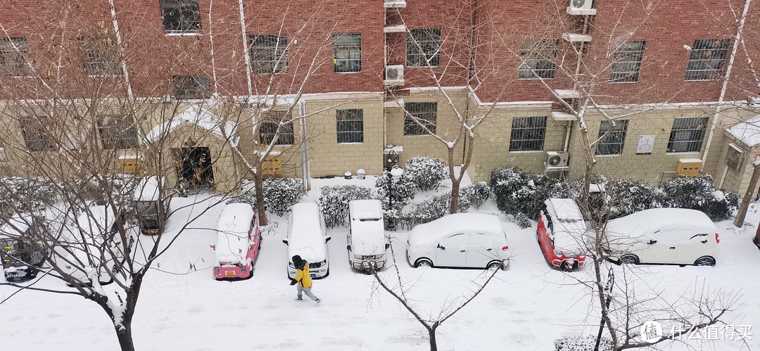 今日份河南暴雪，打工人上班路上注意安全