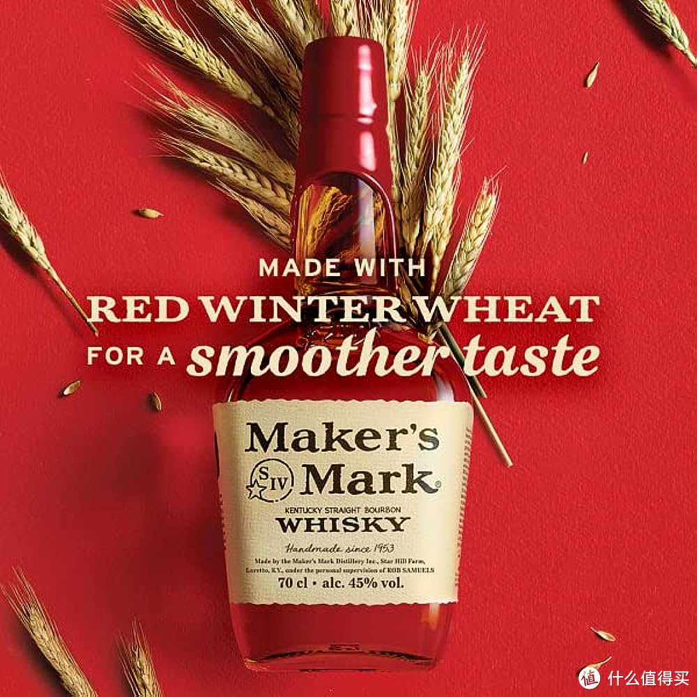 美格（Maker's Mark）：红色蜡封印波本威士忌