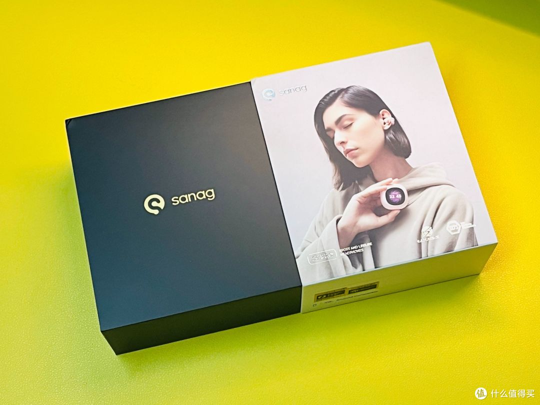 不漏音!音质超预期的sanag S5 蓝牙耳机,让你戴上后就不愿摘下~