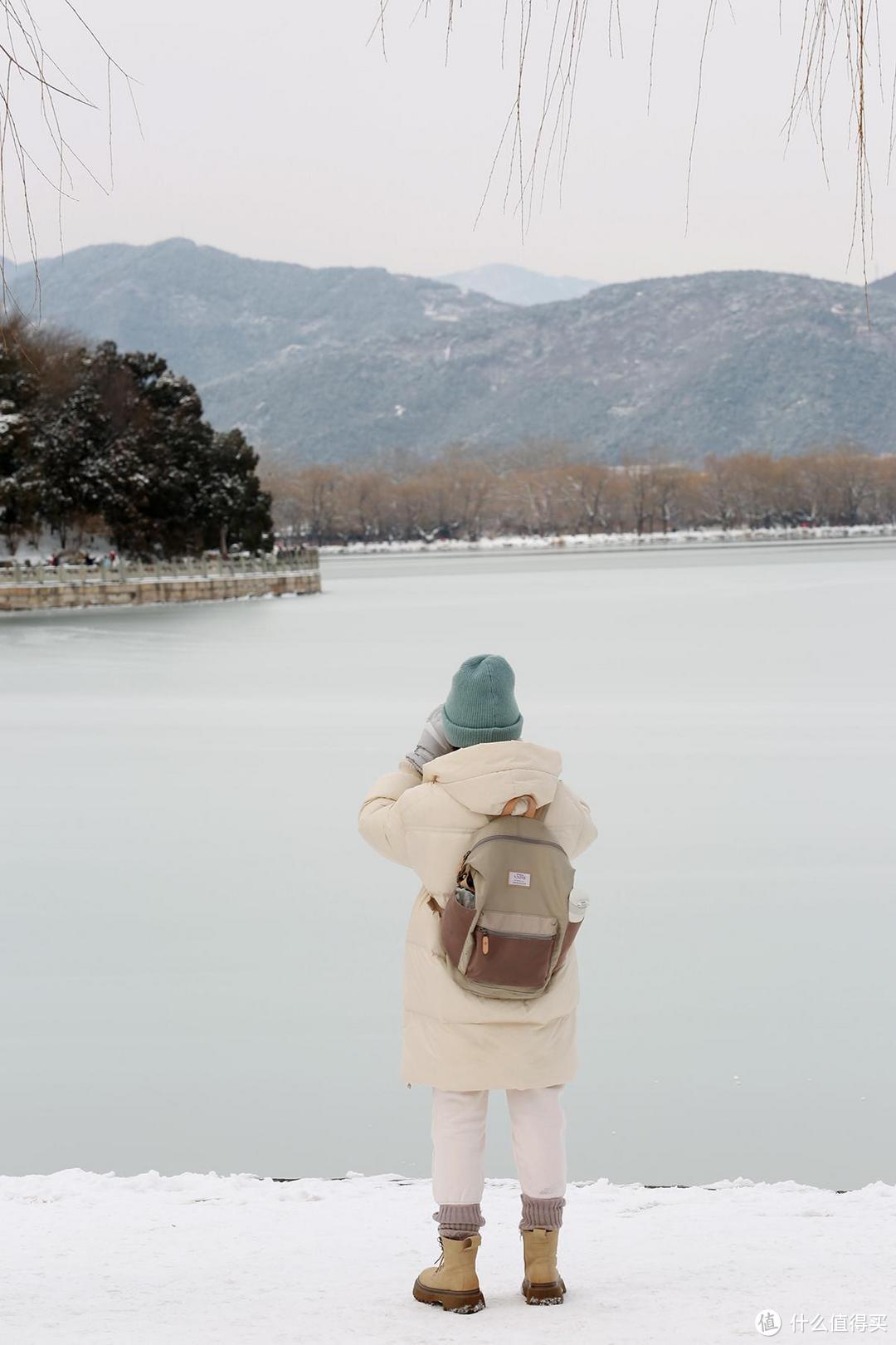 一镜走天下,二月大雪后的北京颐和园风景美如画