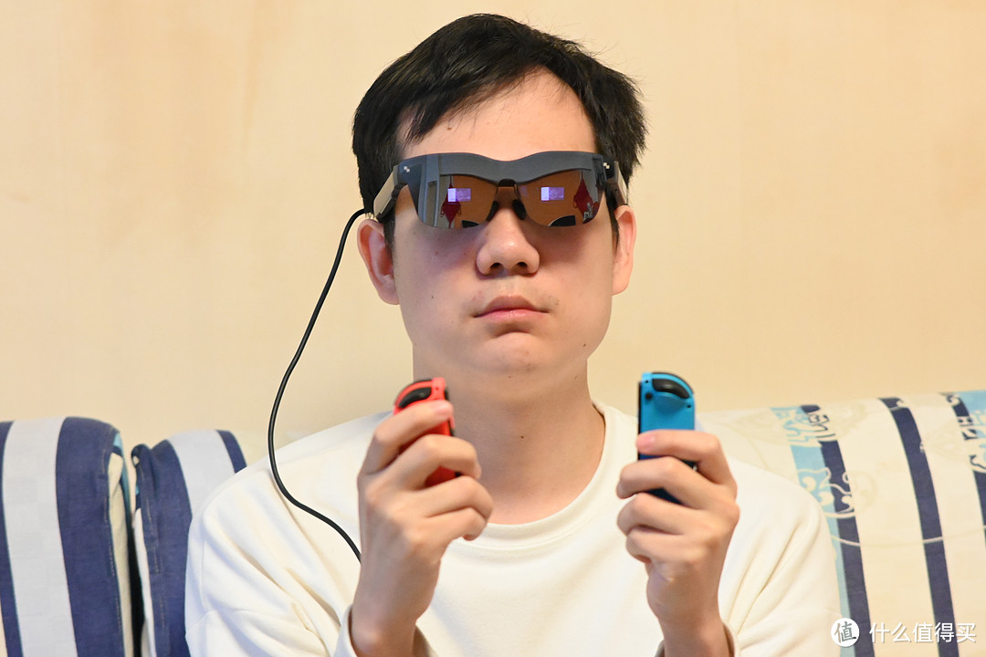tank数码产品测评篇六用雷鸟air2ar眼镜玩switch随身携带玩游戏太爽了
