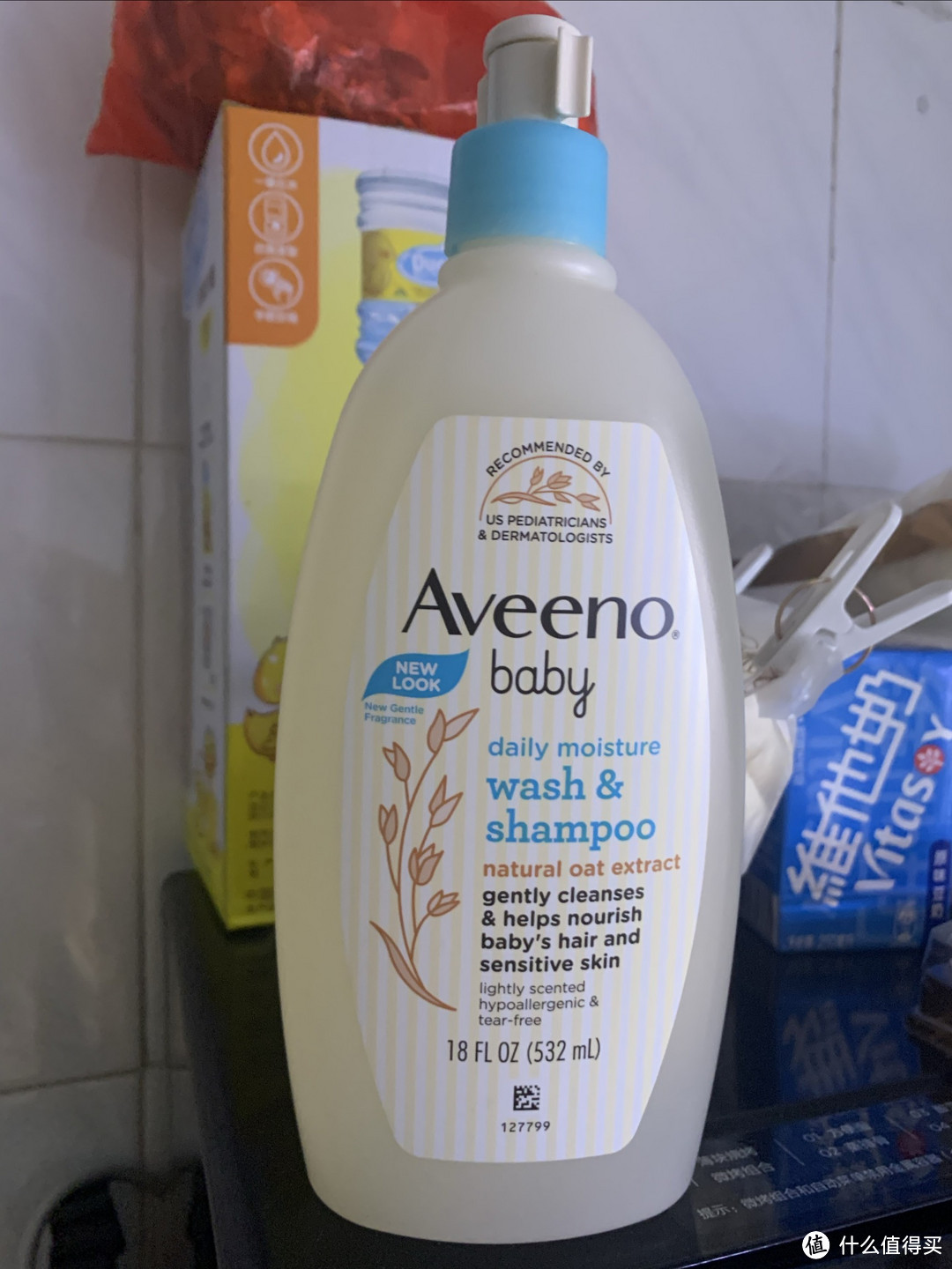 Aveeno 艾维诺洗发沐浴二合一儿童沐浴露详细使用评价 🚿