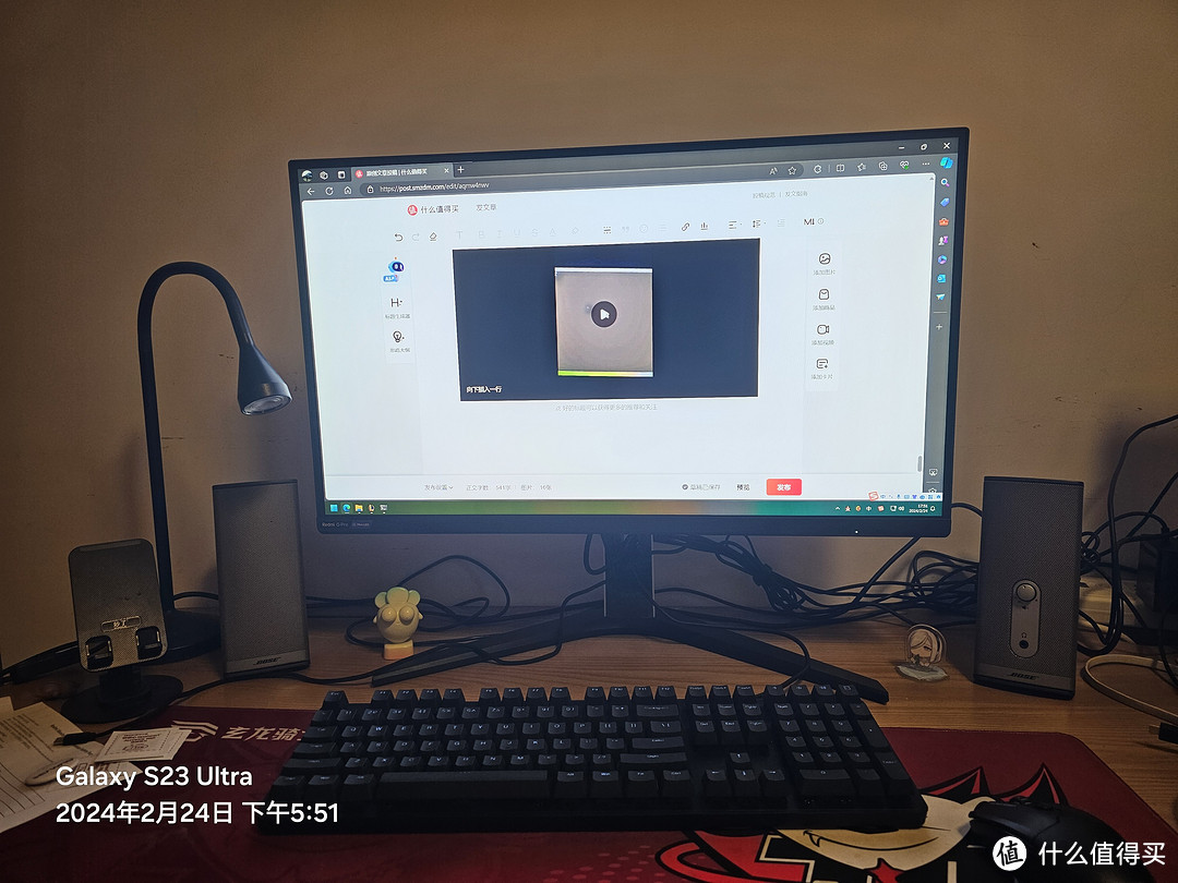 Redmi G Pro 27 2K 180Hz Mini LED显示器简评