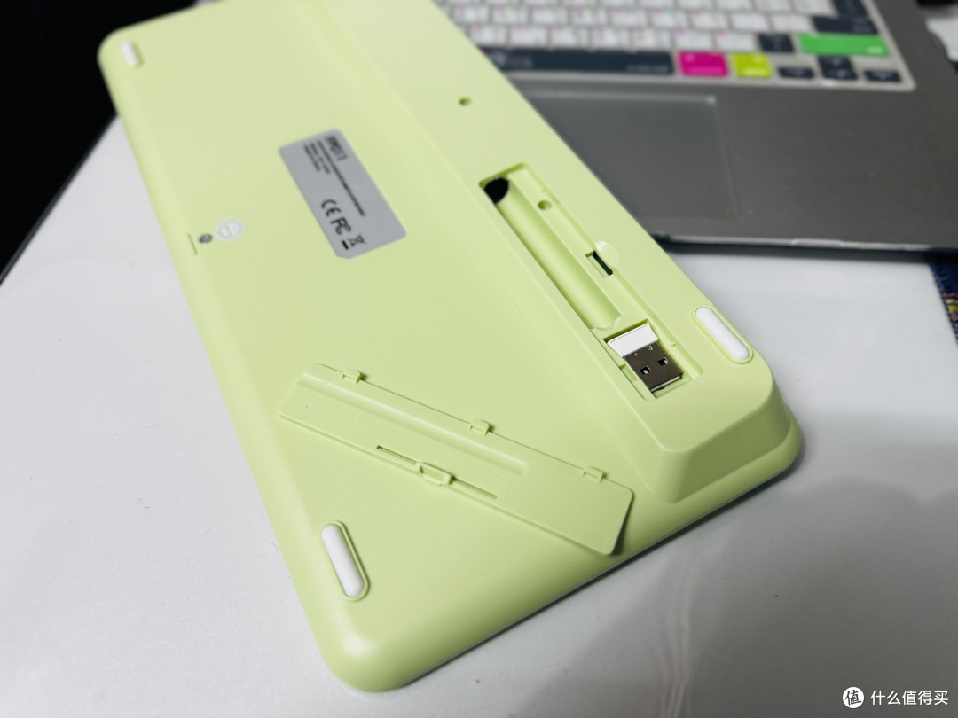 提升桌面颜值,绿色好心情,小清新多功能键盘,适用多场景~🤩🤩
