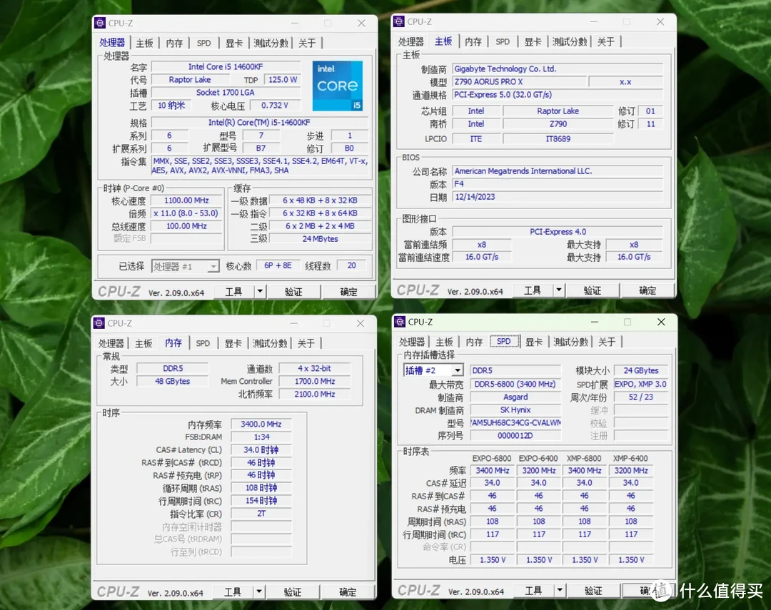 带你超频8000+丨阿斯加特女武神DDR5 24Gx2内存超频实测