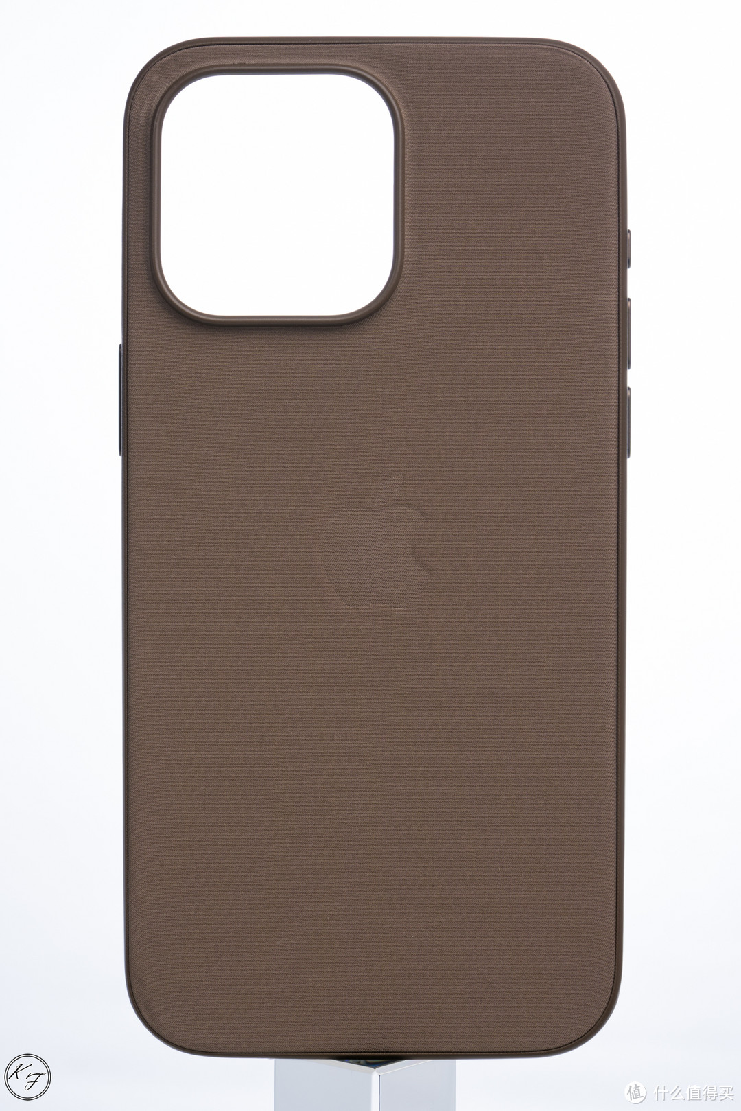 或许8成新才是正确选择 浅褐色Apple iPhone 15 Pro Max精织斜纹保护壳
