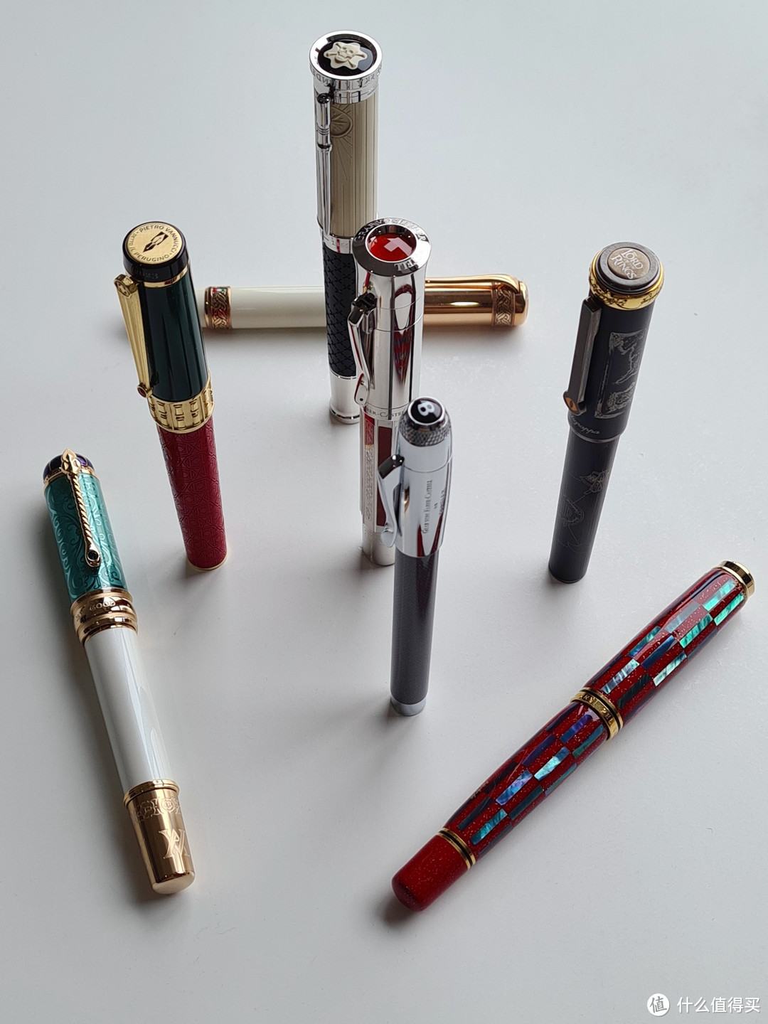钢笔好看，全靠天冠！一些独特的钢笔天冠设计分享_钢笔_什么值得买
