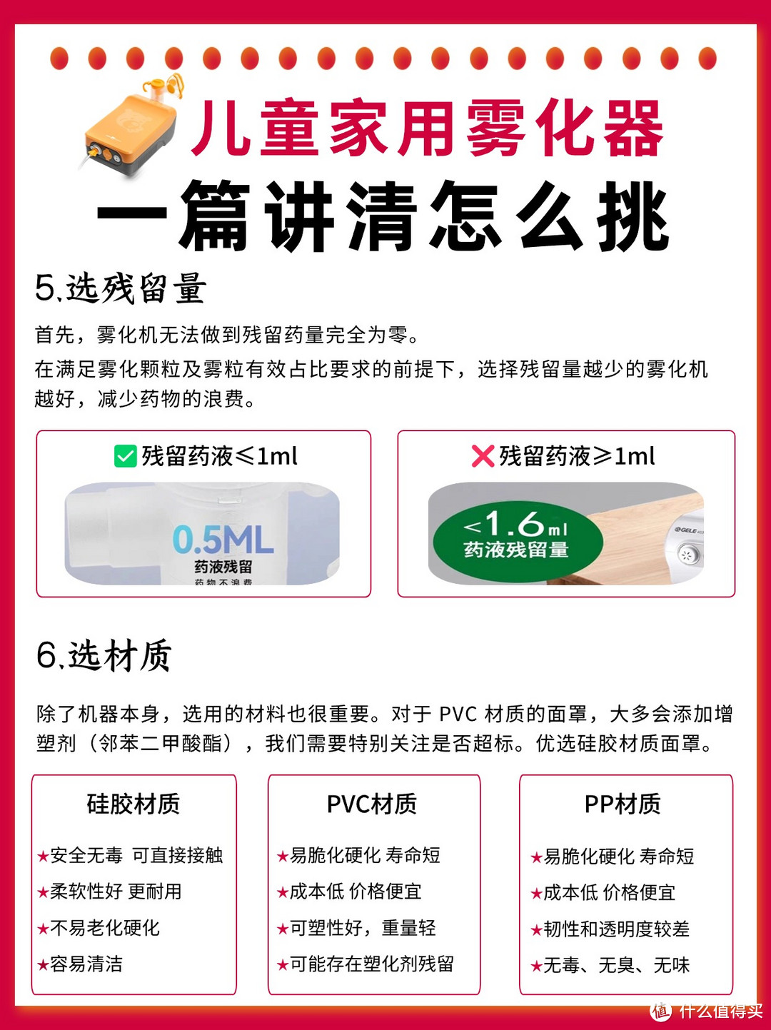 宝宝咳嗽买雾化器，记得看这一篇不踩坑✅