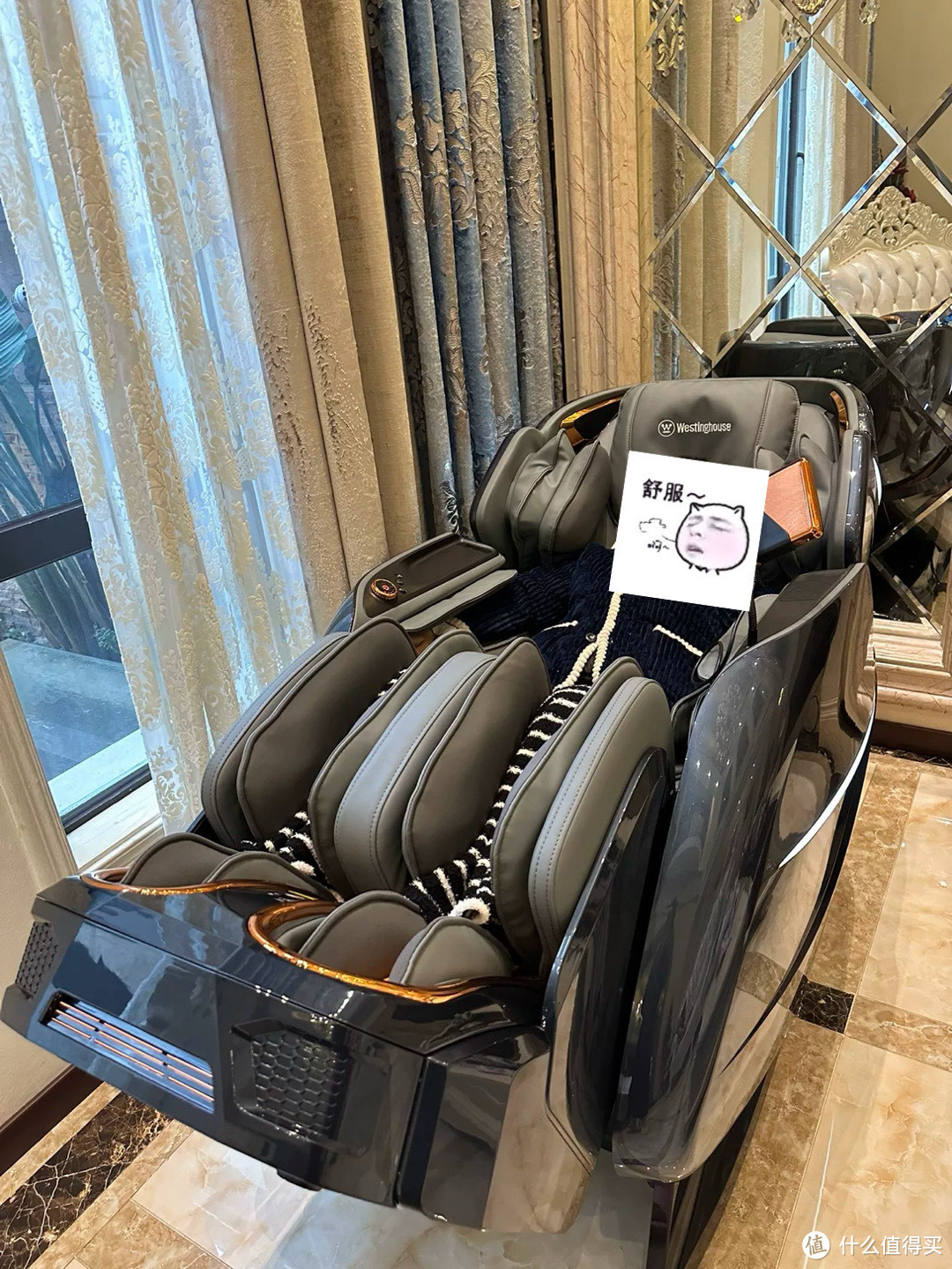 美国西屋S900按摩椅——献给长辈的温馨关怀，让爱随时随地
