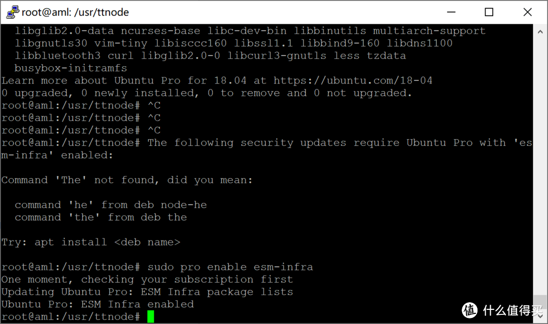 开启Ubuntu Pro实现armbian更新解决奇怪的ttnode掉线故障