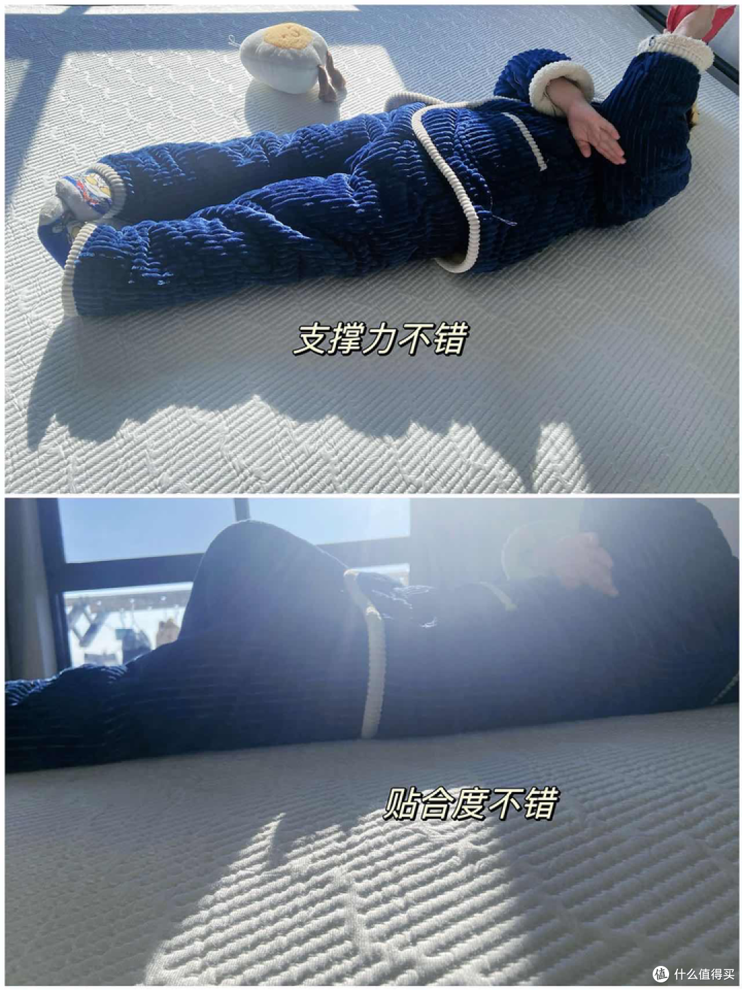 「软硬适中」「完美贴合」舒适性与支撑性并存的好床垫，白色光年M1记忆棉弹簧床垫自用体验分享