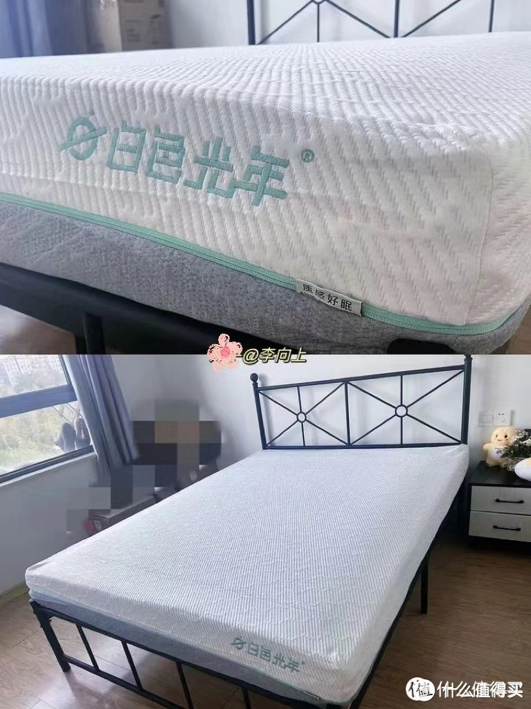 「软硬适中」「完美贴合」舒适性与支撑性并存的好床垫，白色光年M1记忆棉弹簧床垫自用体验分享
