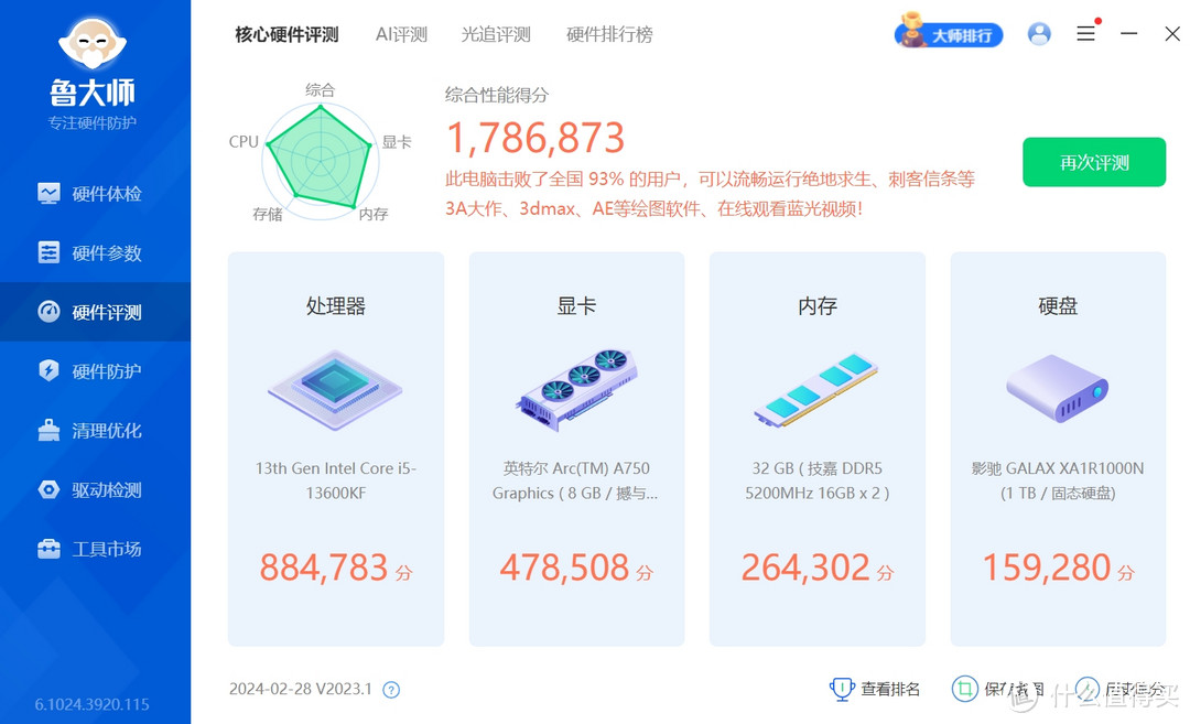 千五出头预算显卡优选，撼与科技Intel Arc A750兽人使用实测