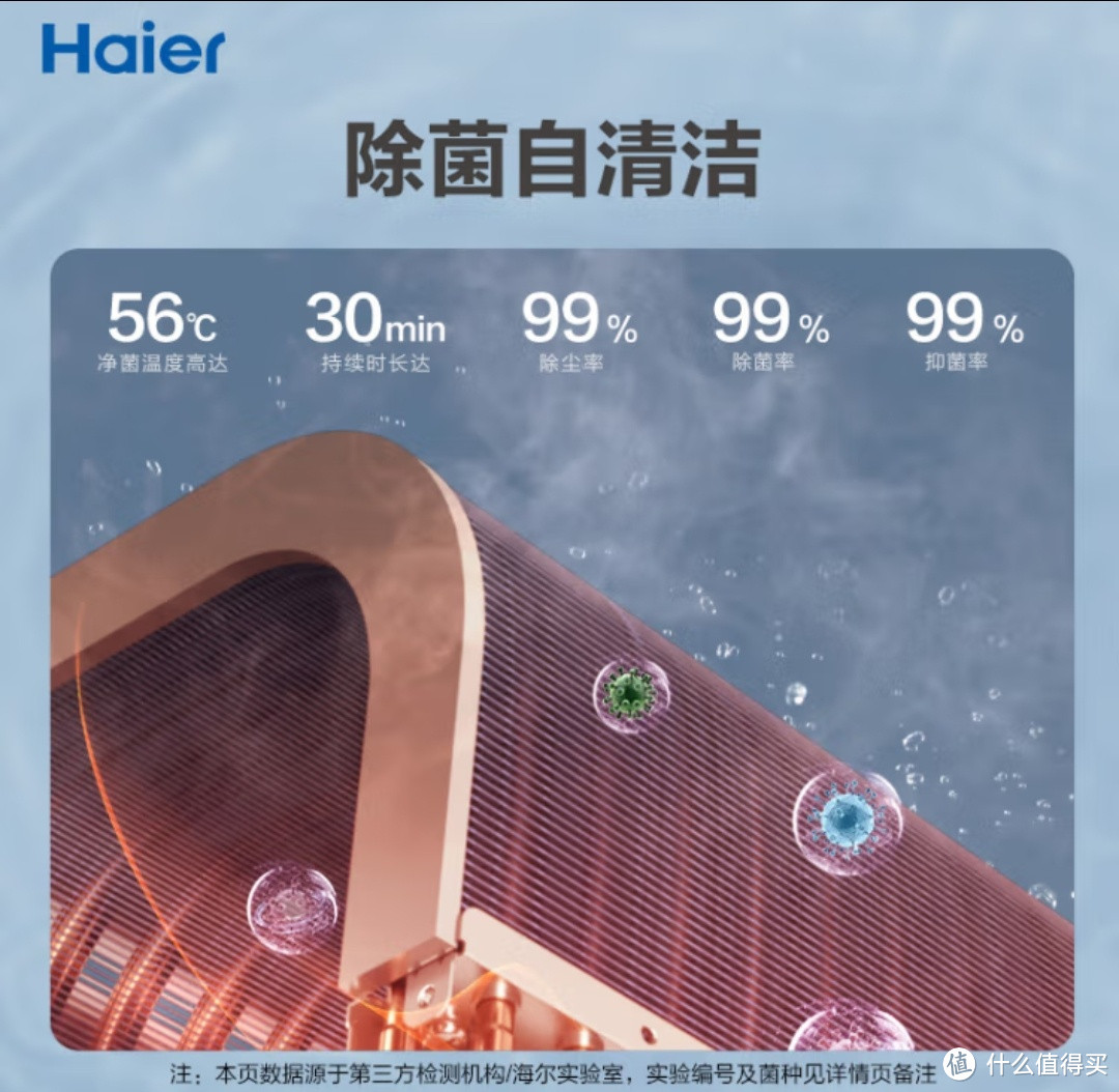 海尔3匹静悦新一级变频省电客厅空调立式柜机——是反季购买及以旧换新的优选之选