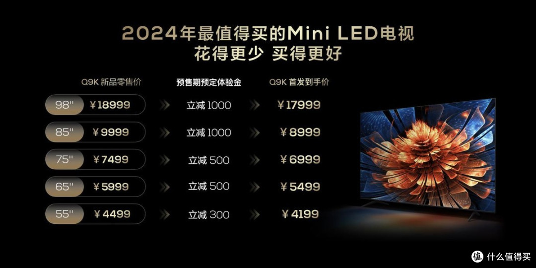 TCL王炸电视组合X11H和Q9K 巨幕电视163 ″X11H Max发布,再攀行业巅峰