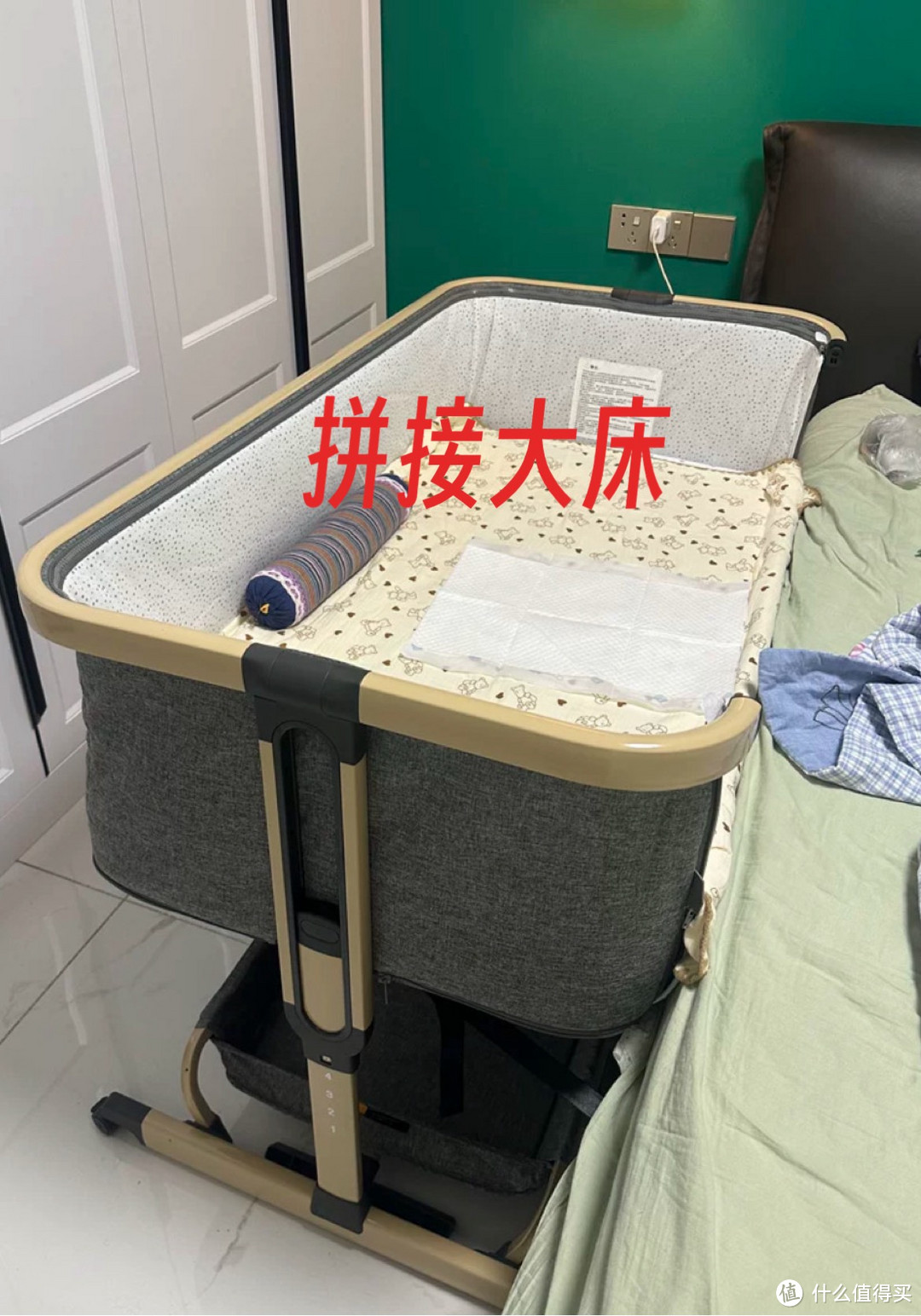 闪光妈妈最自豪，为娃准备第一件用品——婴儿床