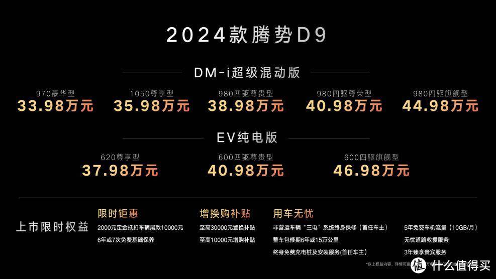 MPV销冠增配不增价，2024款腾势D9发布！欲重塑MPV市场格局