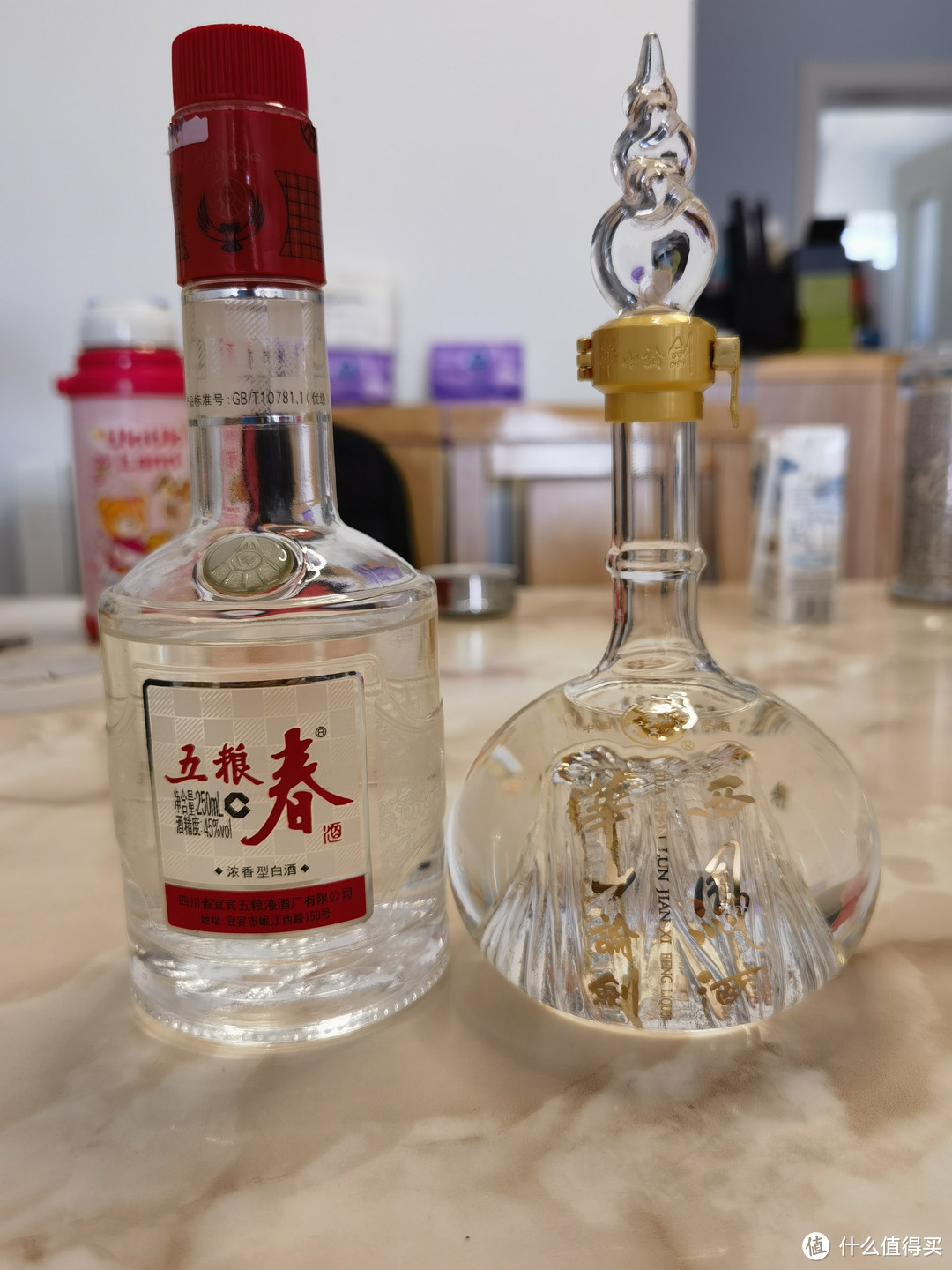 今年过年喝的主打白酒，有机会还要再囤一些。