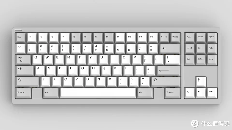 现在的键盘玩的真花，配列都可以变换的机械键盘—DOTS87将来袭