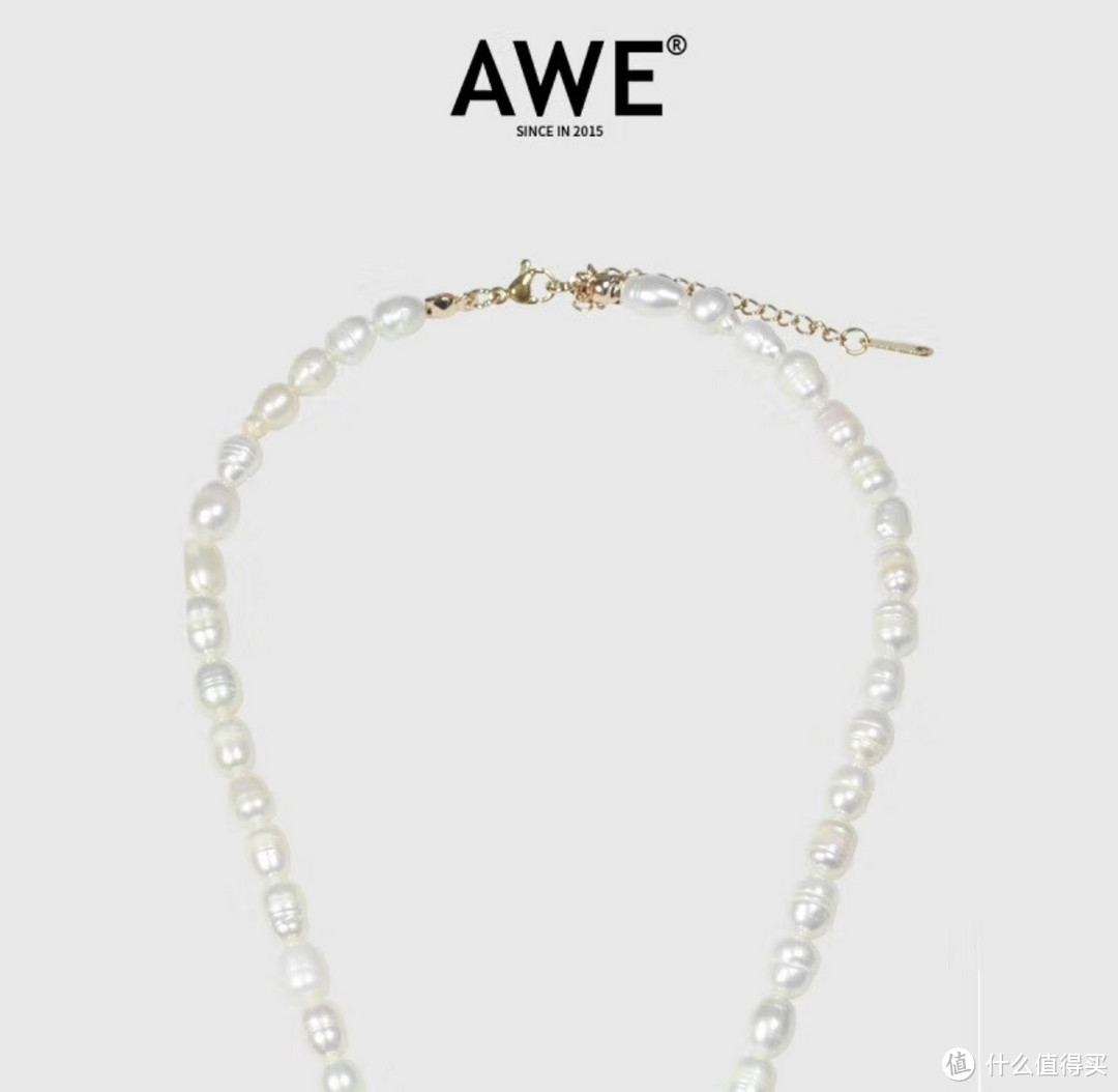 白百合明星同款！AWE官方樱桃珍珠项链，小众时尚必备！