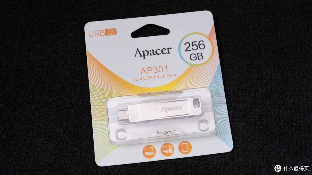 宇瞻APACER AP301双头U盘体验,低成本为手机扩容的最佳方案