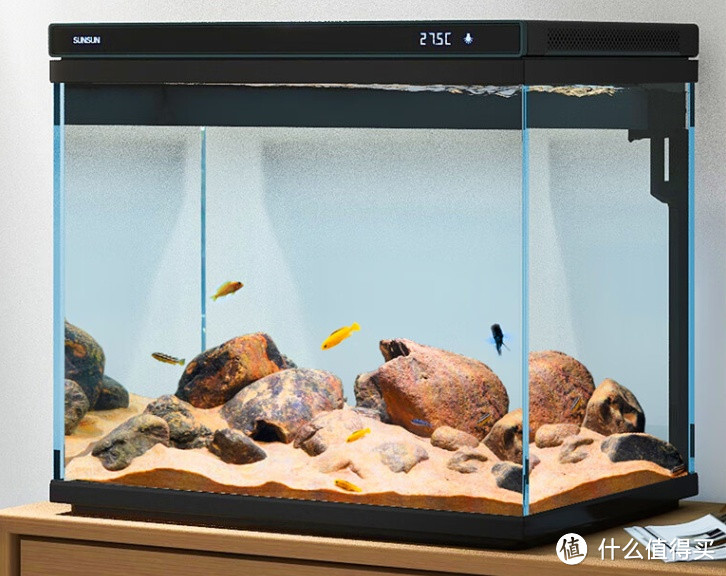 森森超白玻璃鱼缸XHE-380：享受放松与美好的水族小世界
