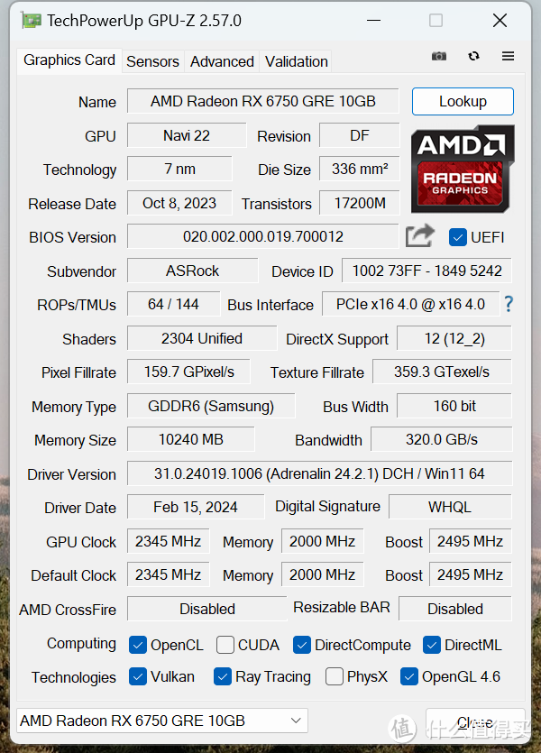 越级吊打4060?AMD RX 6750 GRE 10GB横向对比RTX3060/4060
