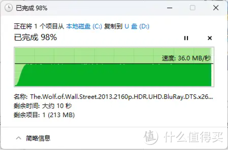 多平台高效传输文件，读写性能出色，宇瞻AP301双口USB 3.2 U盘实测