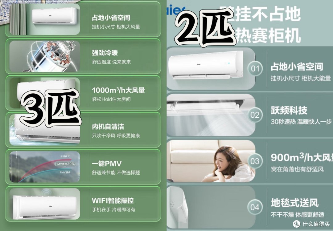 客厅里的空调用柜机还是挂机呢?开启客厅新篇章~