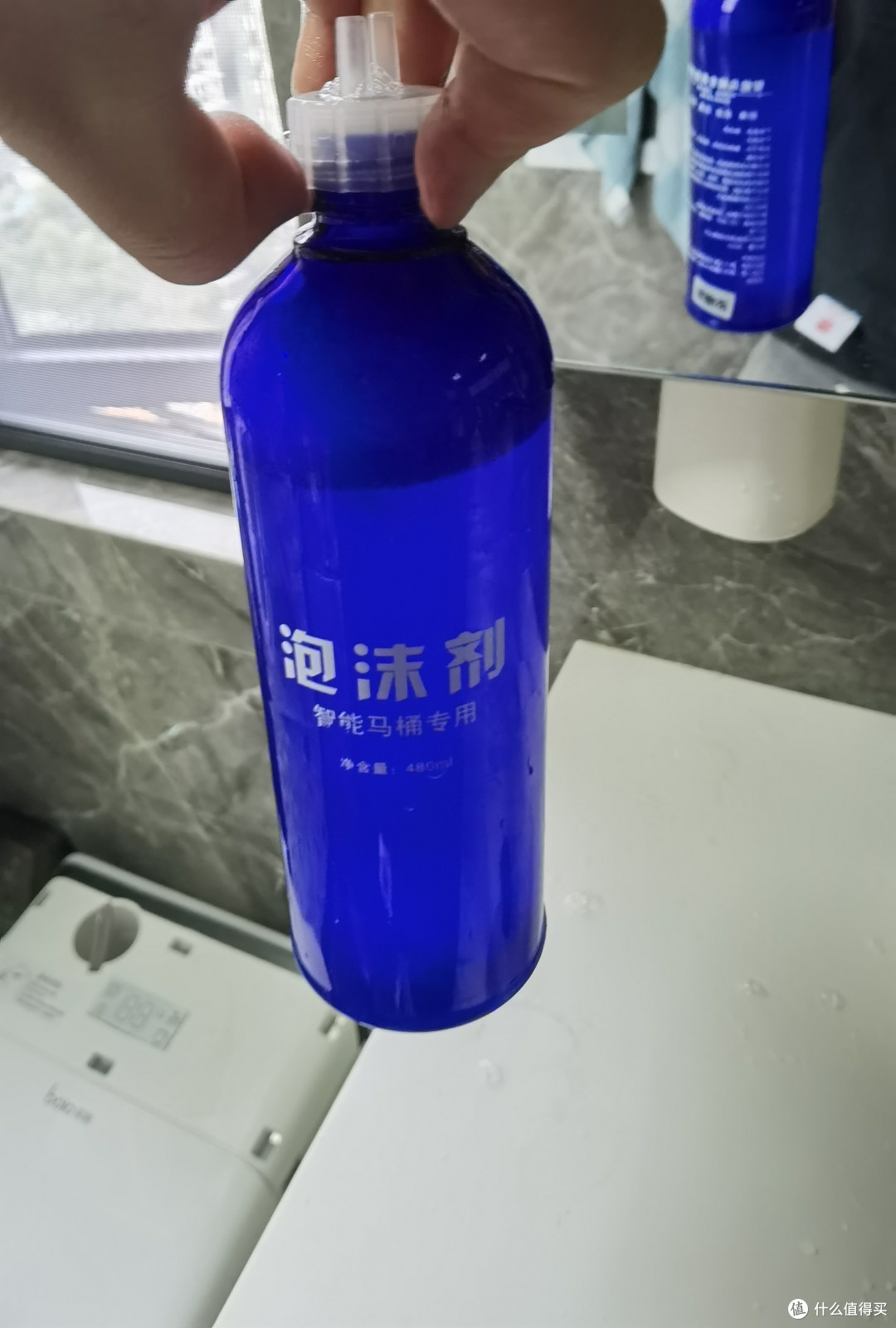 调配好的泡沫液（洗手液加水）