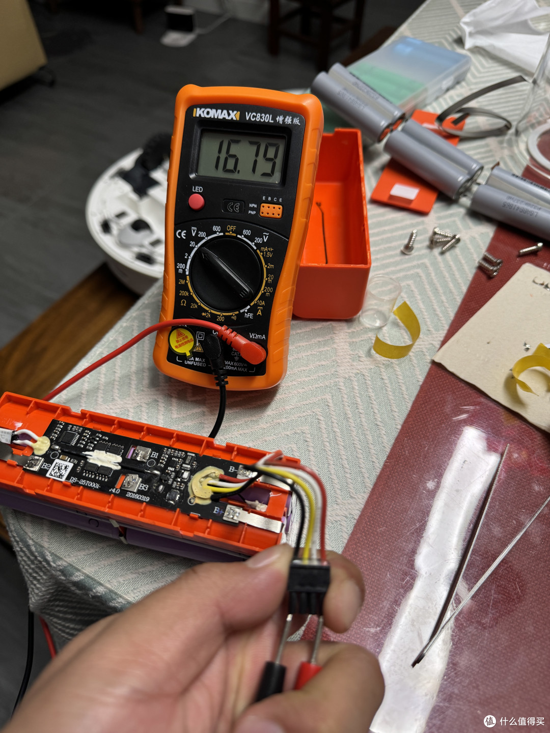 电池激活后得电压