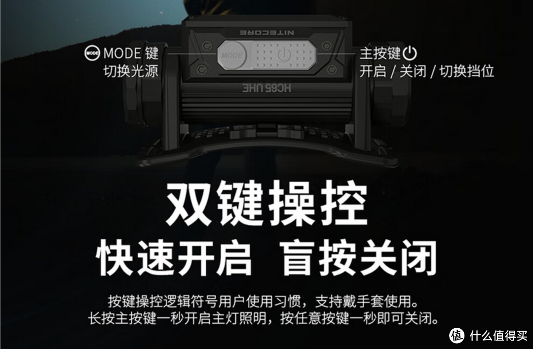 NITECORE HC65 UHE三光源金属高亮户外救援头灯体验测评