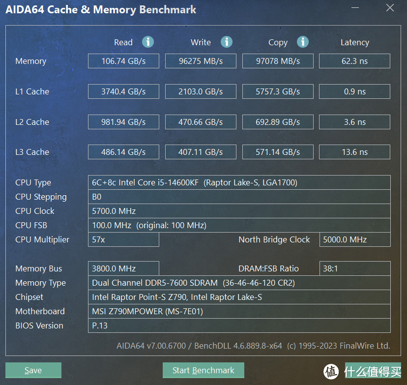 稳8200C36吃鸡提升13%，金百达白刃RGB DDR5 7600微星MPOWER联名款内存超频记