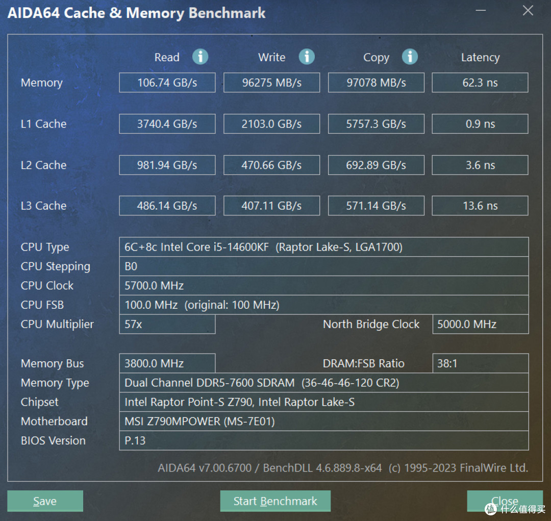 稳8200C36吃鸡提升13%，金百达白刃RGB DDR5 7600微星MPOWER联名款内存超频记