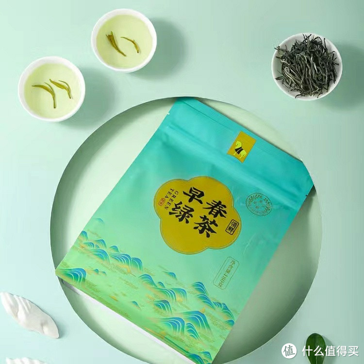 明星都在喝!八马早春绿茶,180g大包装!