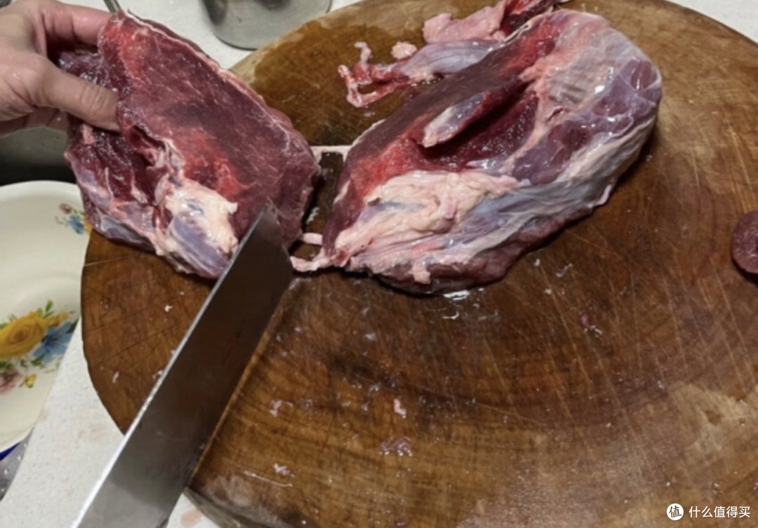 鲜京采 原切牛腱子2kg 京东生鲜自有品牌 生鲜牛肉 卤牛腱子肉健身食材