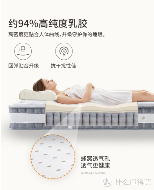告别失眠困扰，芝华仕D026乳胶床垫让你夜夜好眠！