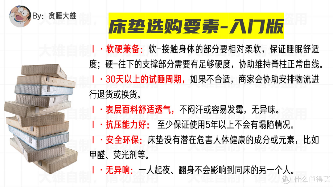 2024年别再瞎选床垫了！0保留解秘床垫选购规则，（2w字整理）最详细的床垫选购攻略分享