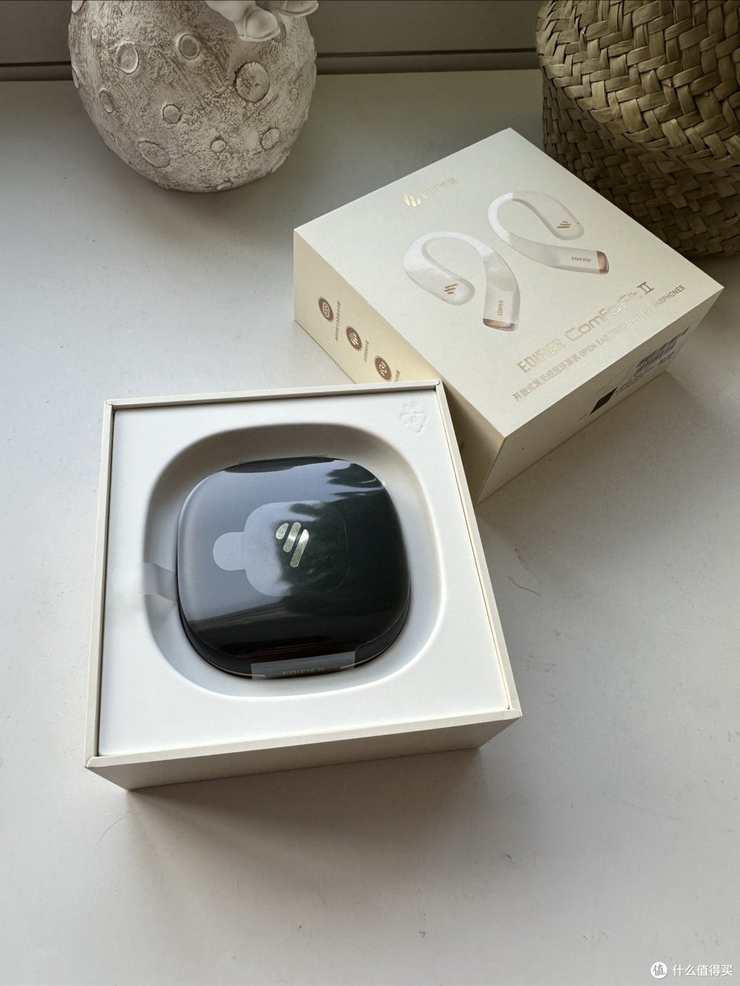 舒适不入耳，全场景享受动听音乐，漫步者Comfo Fit Ⅱ开放式耳机的性价比拉满了！
