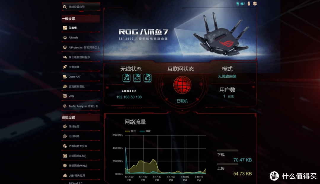 国内WiFi 7最顶级的路由器丨华硕ROG八爪鱼7上手体验