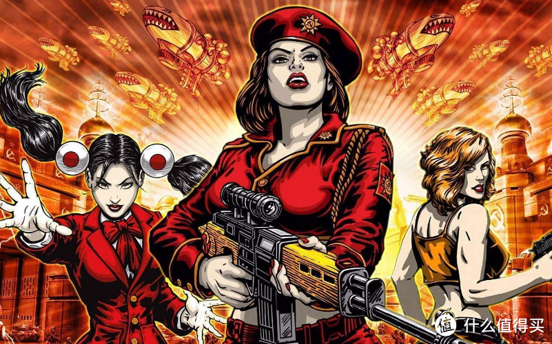 第一点要说的就是《红色警戒3》与之前的作品相比,最突出的特点就是