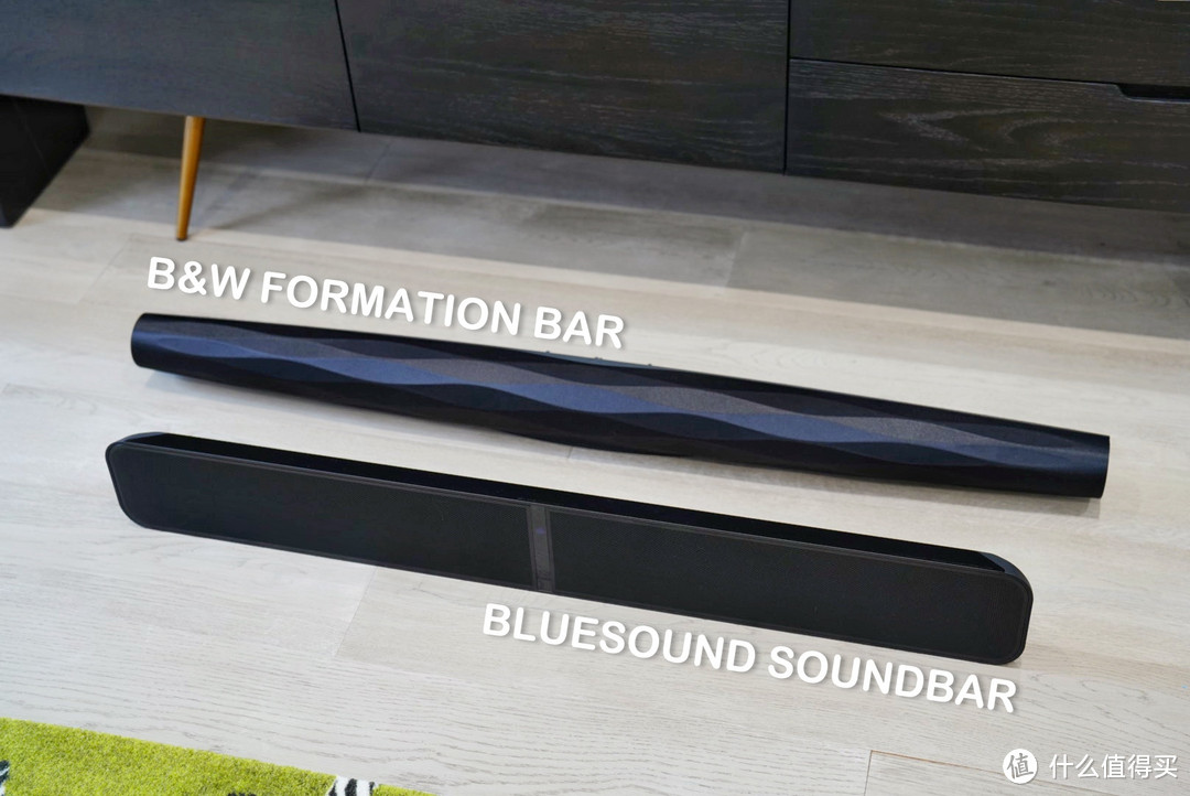 万元旗舰级回音壁对比:BLUESOUND SOUNDBAR VS B&W Formation Bar