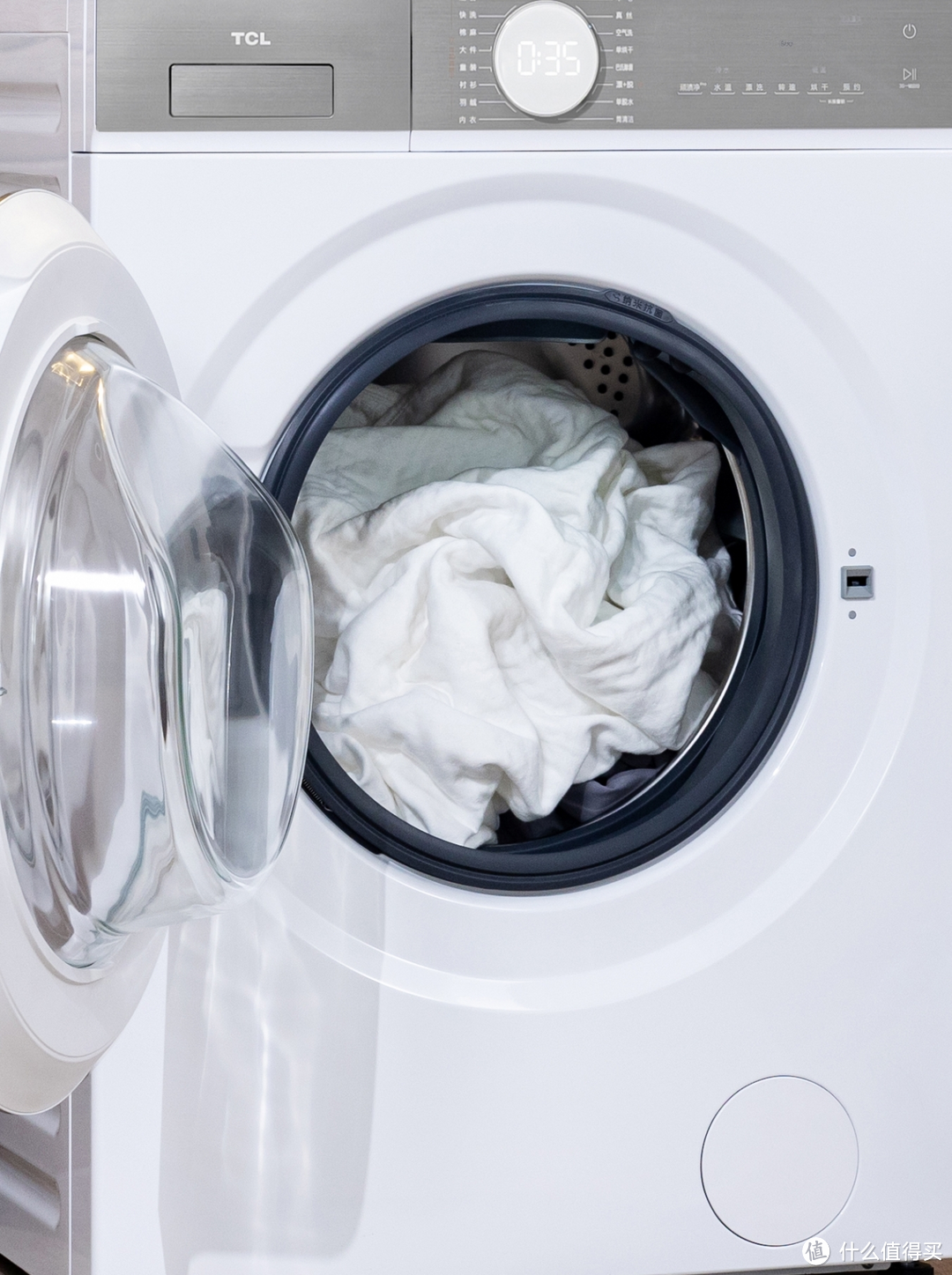 如何挑选好的洗衣机？洗净比很重要，TCL超级筒洗衣机T7H满足你！