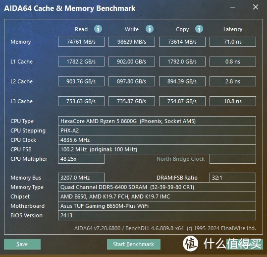 是否能重现5600G的辉煌？锐龙R5 8600G慢发测试+华硕TUF B650M重炮手主板集显超频测试