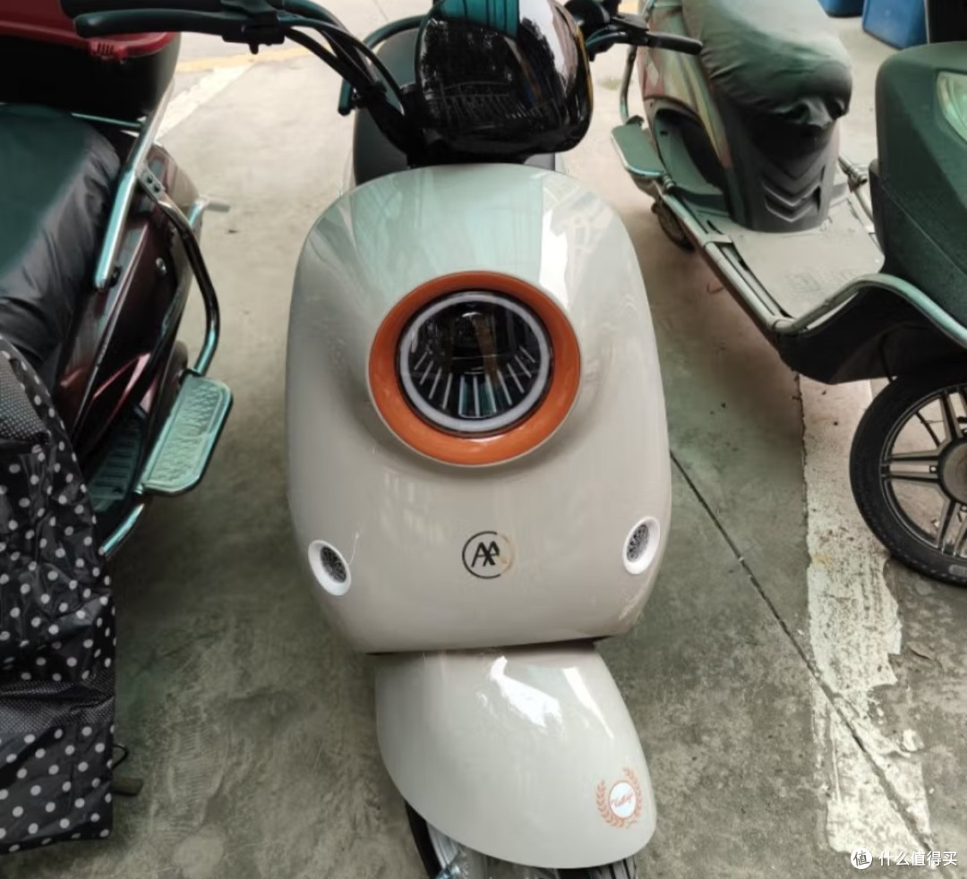 拥有电动车多幸福之爱玛aima爱朵摩卡60v长续航代步电动轻便摩托车