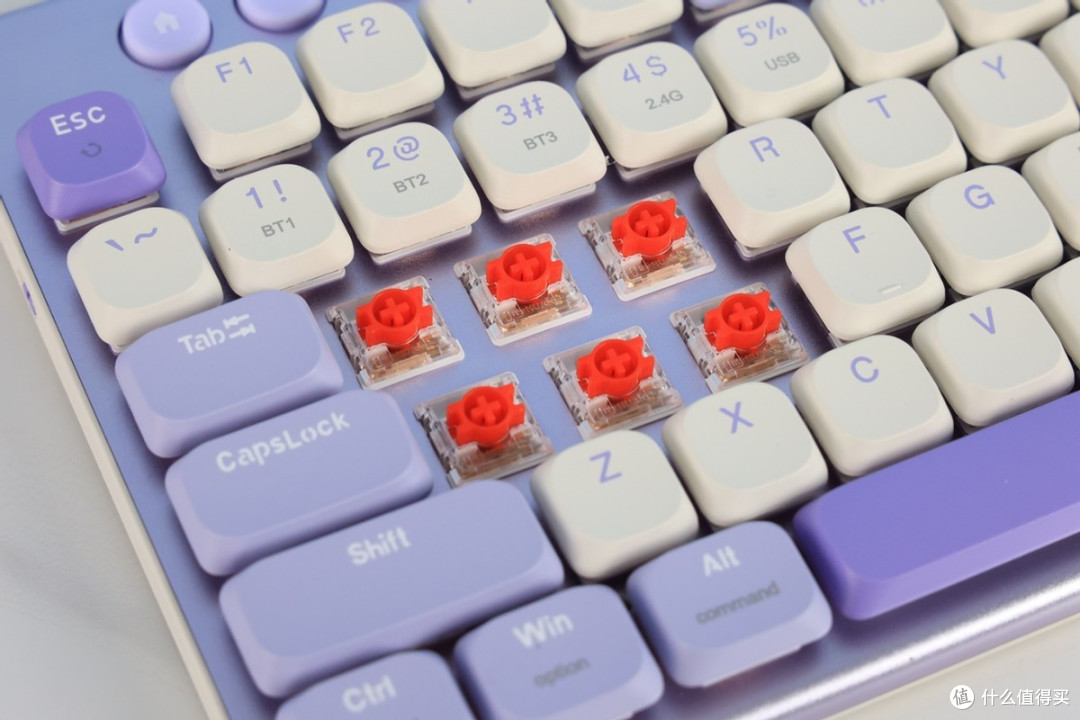按键翻倍效率翻倍职场办公神器雷神k96无线键盘新品体验