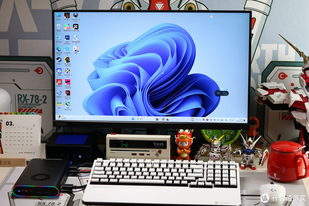 迷你主机能畅玩3A游戏?ONEXGPU壹号显卡评测,巴掌大小接口丰富